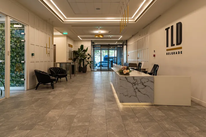 Recepcija i ulazni hol TLD-a