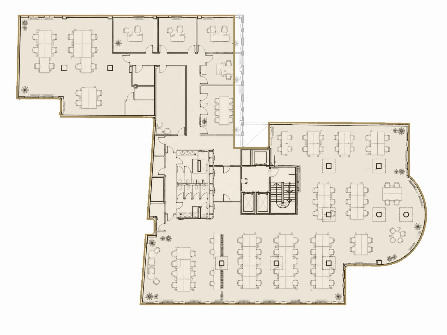 TLD 1000 — osnova celog 3. sprata