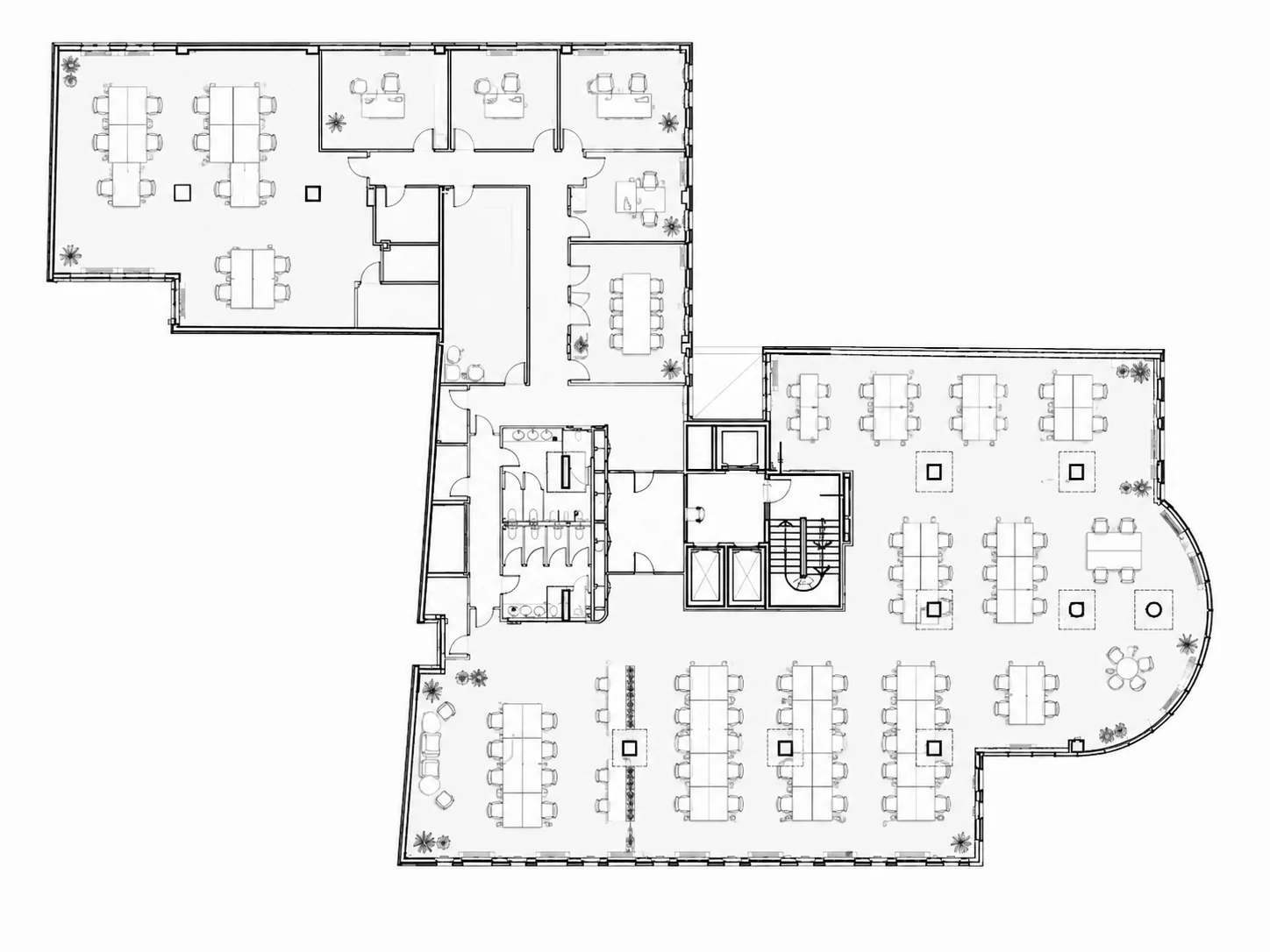 TLD Full Floor — tlocrt prostora